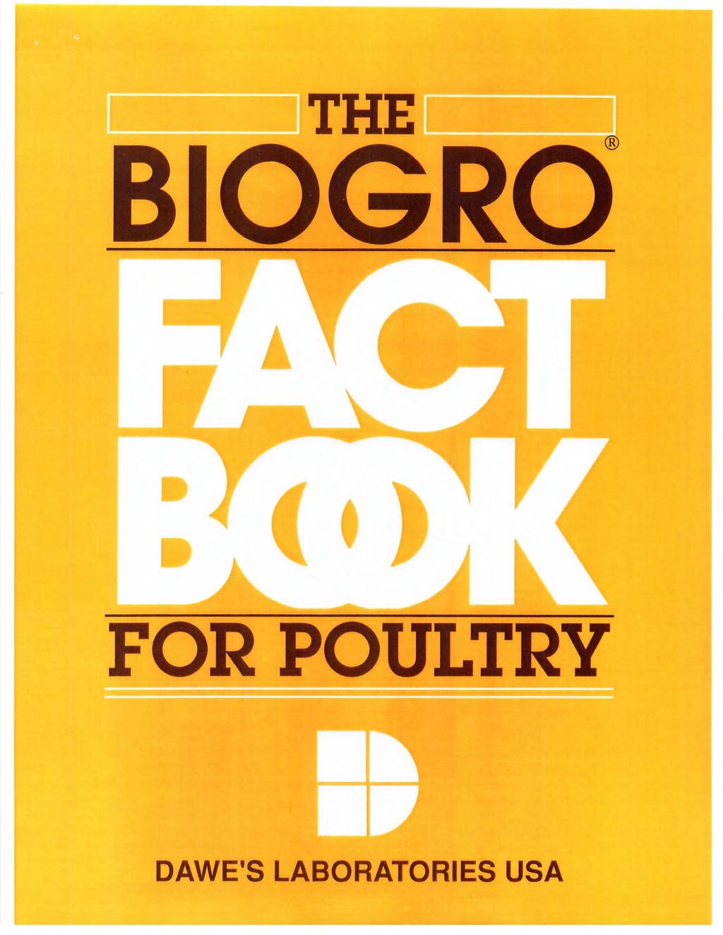 ( 1 ) FOR POULTRY