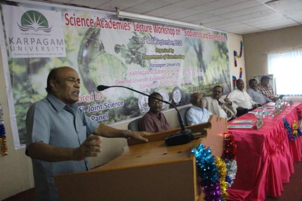 especially for the students and faculty members elaborately given by the programme Convener Dr. R. R. Rao.
