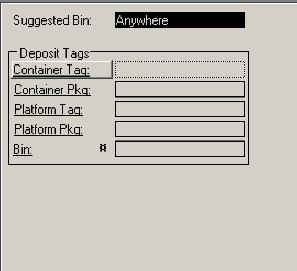System Directed Tag Putaway System will suggest