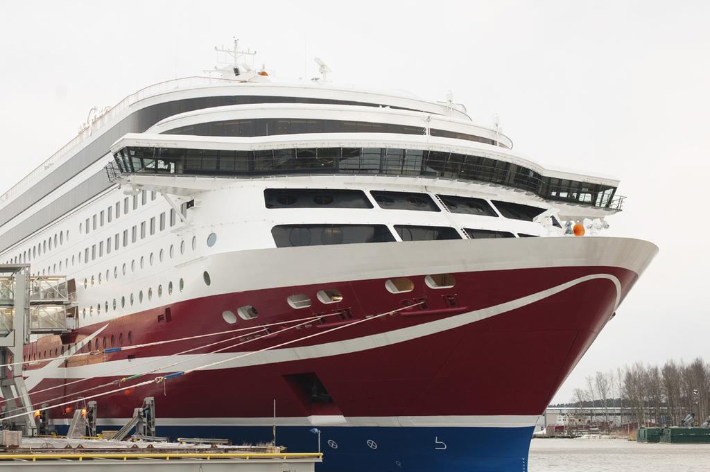 Environmental leadership CASE: Environmentally sound new generation ferry The M/S Viking Grace is the world s largest passenger vessel operating on liquefied natural gas (LNG).