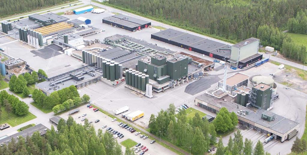 Raisio Group Valio Oy Selected Food References Valio Oy, Seinäjoki Unique heat pump solution including heat and cold recovery for dairy products plant Energy