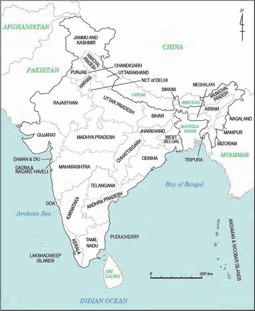 2 Outline of India Kokusai Kogyo Co., Ltd. 2.1 GENERAL 2.1.1 Overview India, officially the Republic of India (Bharat Ganarajya) is a country in South Asia.
