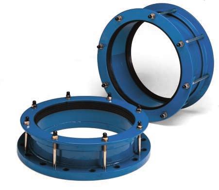 4 AVK Fabricated Couplings and Adaptors and AVK Dismantling Joints AVK Fabricated range for large diameter applications The AVK fabricated straight, stepped