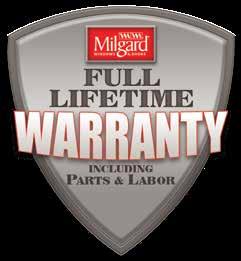 Full Lifetime Warranty At Milgard, we build our windows and doors to last.