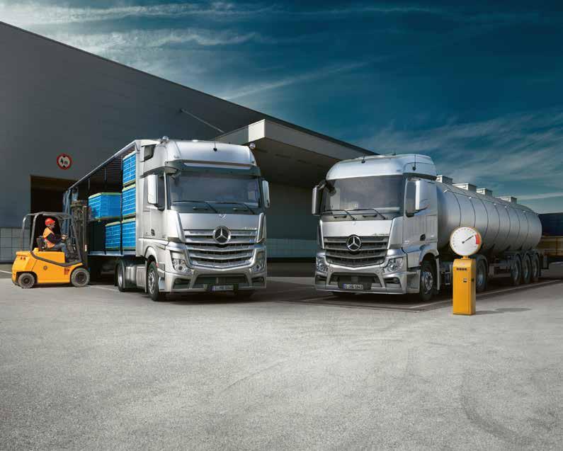 FLEETBOARD FLEET MANAGEMENT 12 13 EXCLUSIVELY FOR MERCEDES-BENZ TRUCKS: DRIVING LOGISTICS FORWARD YOUR BENEFITS Improved vehicle availability through efficient maintenance planning All vehicle
