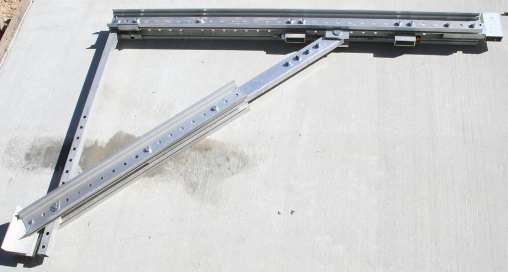 Figure 3-12: HF-96 Aluminum Bracket used in tests Figure 3-13: