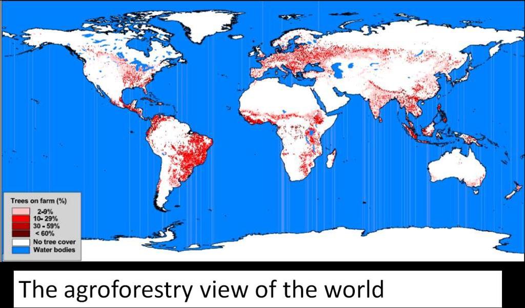 Source: Global tree cover inside and outside