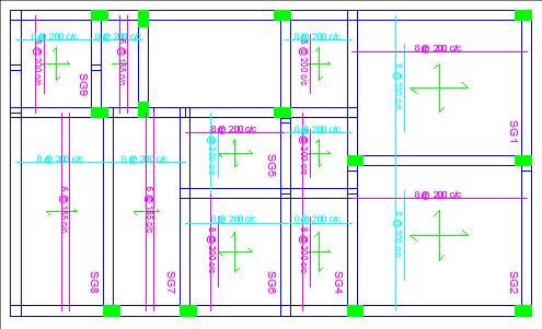 Table -2: Live loads and EQ load Floor data Live load 3 kn/m 2 Roof Live load 1.5 kn/m 2 Floor Finish 1 kn/m 2 Floor Finish (roof) 0.75 kn/m 2 Wall load (External) 10.4 kn/m Wall load (Internal) 7.