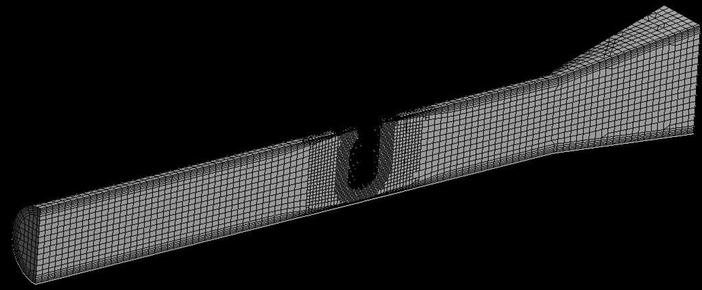 Computational Setup Mesh Details 3D Model of Wind Tunnel