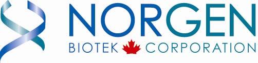 344 Merritt Street St. Catharines, ON, Canada L2T 1K6 Phone: 866-667-4362 (905) 227-8848 Fax: (905) 227-1061 Email: techsupport@norgenbiotek.