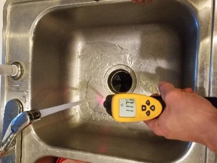 Run cold water when using the garbage disposal to solidify