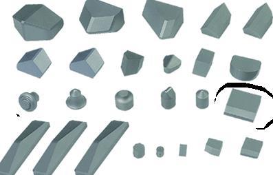Cemented Carbide Products for Stone Working T&D Materials offers a wide selection of cemented tungsten carbide micro-grain and submicron grades engineered to withstand thermal extremes, vibration,