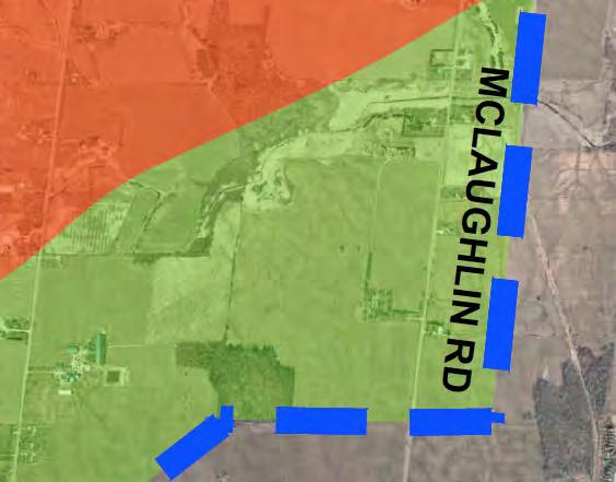 A small portion of the northern property fronting on Chinguacousy Road in MW2 Stage 2 is within the FAA.
