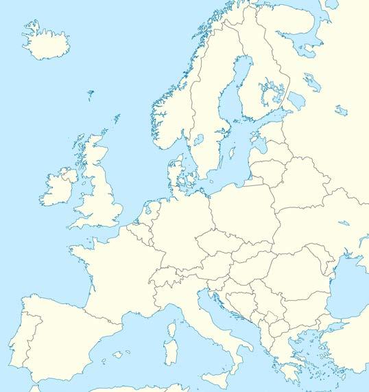 Portugal, Slovenia, Spain, Sweden, Switzerland