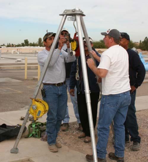 Confined Space Entry Procedures Each employee who enters or is involved in the entry must: 1. Understand the procedures for confined space entry 2. Know the hazards of the specific space 3.