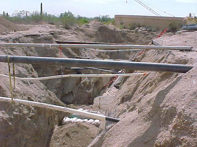 utility underground installations prior to the start of actual excavation.