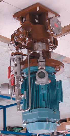Pumps: for mixing and fast loop sampling systems Closed Drains Pumps: to collect all drained liquids from production vessels during maintenance stops Flare Knockout Pumps: where the liquids are much