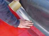 how to joint the cavity tray to the membrane at the floor perimeter Visqueen Radon (red) membrane used for illustrative purposes only.