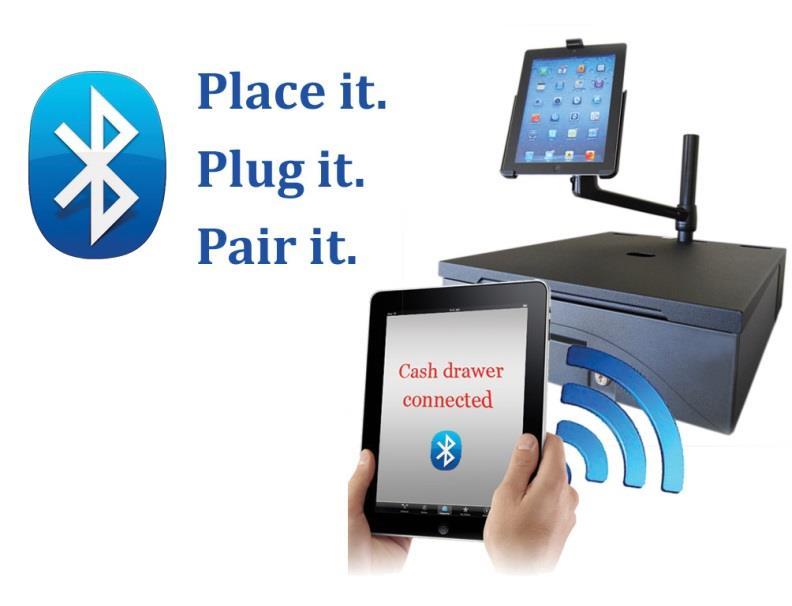 CHECKOUT AND PAYMENT MPOS and POS System a. BluePRO Bluetooth Interface for Cash Drawers (BA-0510-0101A-02) i. Description: Model 510 Bluetooth Device for a Low-Cost Printer Kick Cash Drawer.