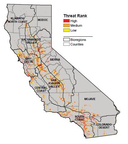 Nearly 40 Million People Live in California Almost ½ Million Acres of Land are Converted to
