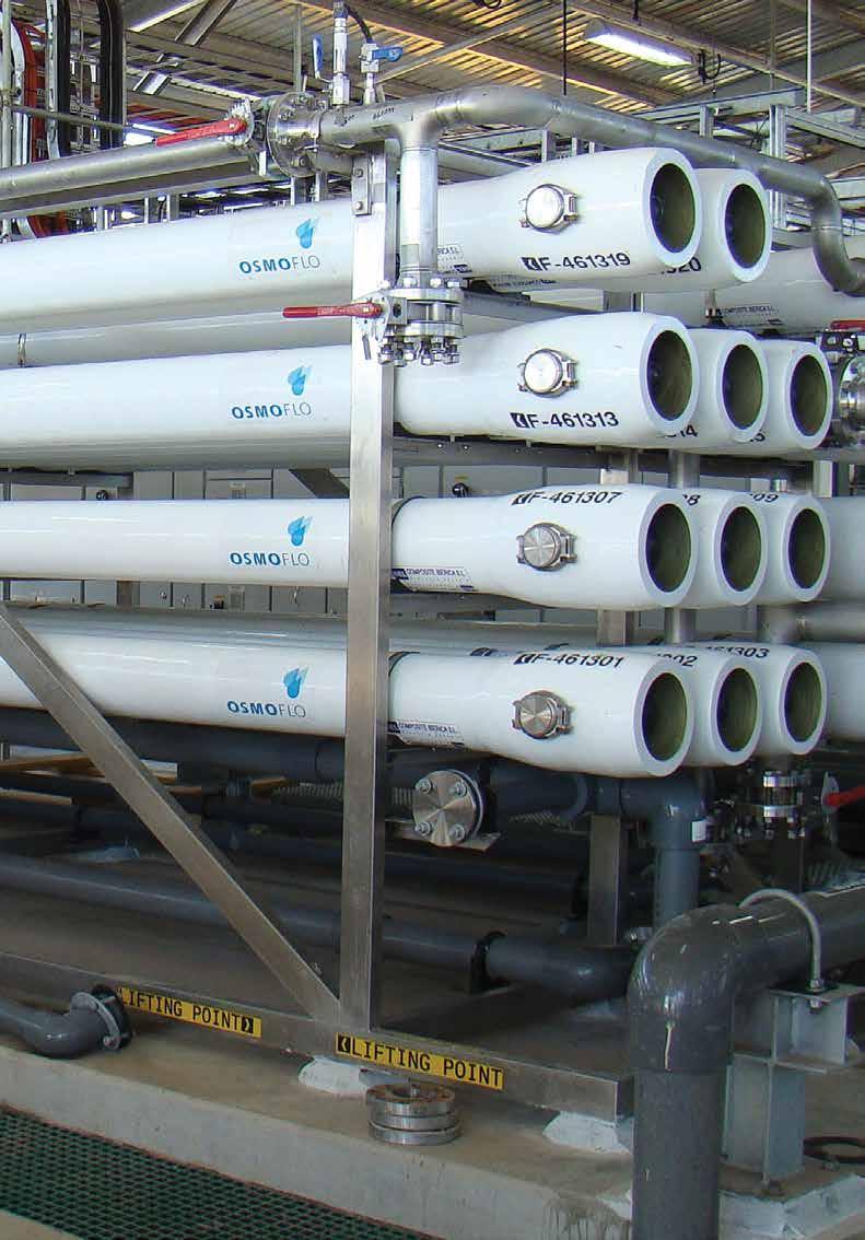 6 QGC is using proven Reverse Osmosis technology to treat