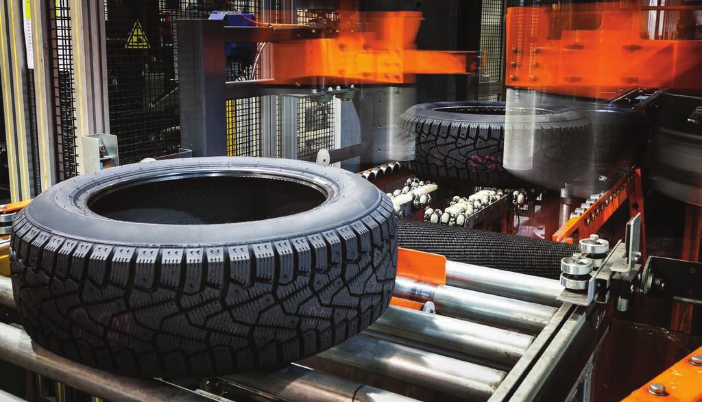 Maximize throughput, decrease costs and achieve greater manufacturing flexibility Tire