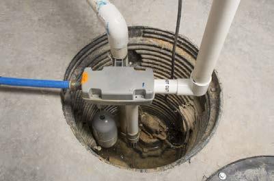 connect to municipal sewer systems.