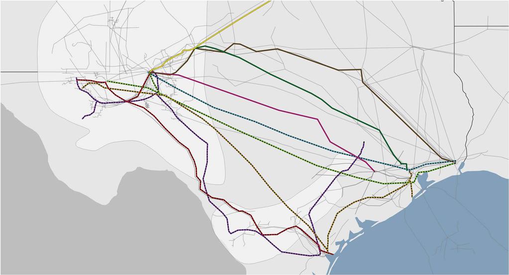 Permian Crude Oil Pipeline Projects Plains Sunrise/Basin Expansion (+220) 670 Mb/d 2Q 2019 Plains Cactus II 670 Mb/d 3Q 2019 Midland, TX Plains/Exxon JV Permian Texas Gulf Coast >1 MMb/d 2021