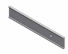 7.1) Fixing to rail Parts supplied in the kit Number Description Item code 6 FLA RAIL STD 3000