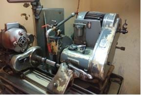 2: Grinding of work piece Table 1: Grinding Parameter Feed Rate in mm/rev (f) Depth of cut in mm (D) Speed rpm (N) Material Hardness (H) Level 1 20 0.06 145 30 Level 2 30 0.12 247 40 Level 3 40 0.