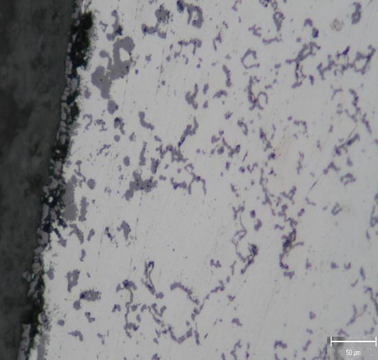 Thin layer of oxide influences the corrosion