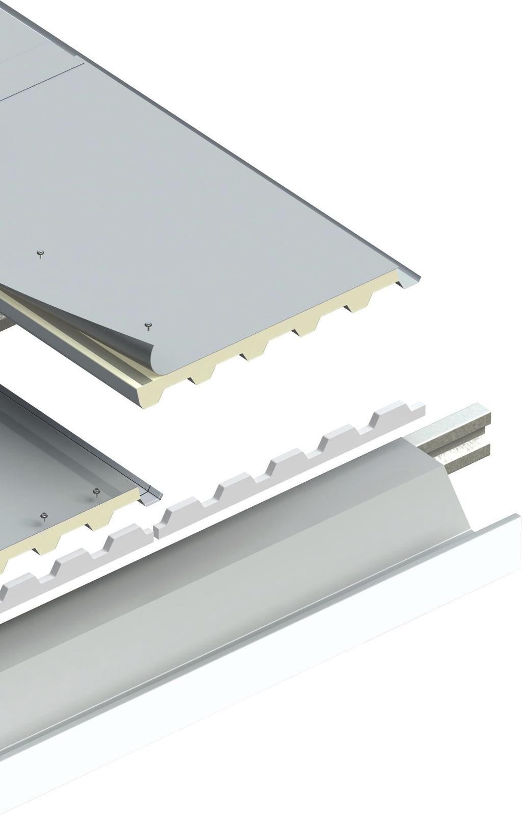 Installation 90mm diameter patch cut from membrane roll to cover intermediate fastener Optional intermediate