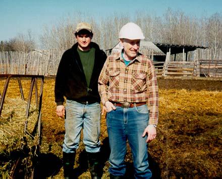 Feeding Experience Brian & Les Kurbis - Beausejour Winter 1998-09 35 steers/heifers on baled silage RFV 180