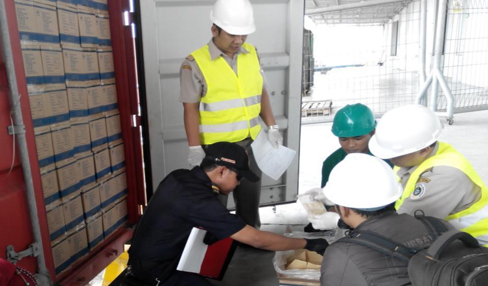 Integrated Customs & Quarantine Joint Physical Inspection Inside Terminal 24/7 Customs and