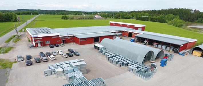 INTRODUCTION Production facilities of Arskametalli Ltd are located in Somero, Southwest Finland.