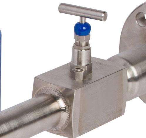 Unique features Robust, machined construction Integral check valve