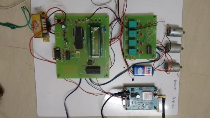 VII. CONCLUSION AND FUTURE SCOPE Fig. 5 Implemented Hardware for Smart Irrigation system F.