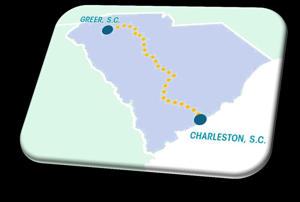 South Carolina Inland Port Idea Conceived: November 2011 Operational: November 2013 Goal: Convert