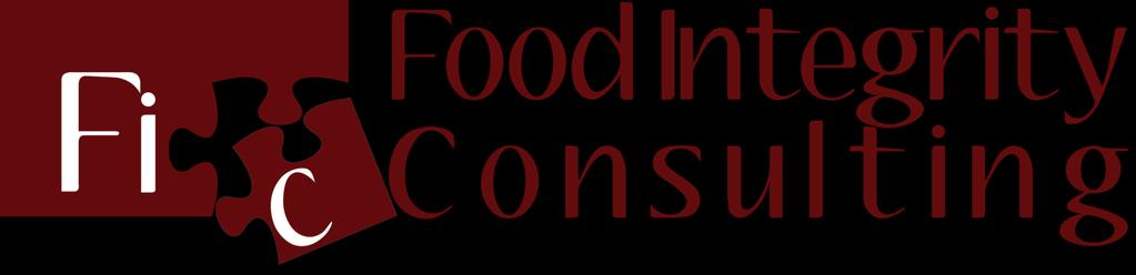 Copyright 2016 Food Integrity Consulting Ltd All rights reserved.