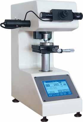 depth of specimen Reading DM8A DM8B Measuring microscope Loading mechanism Load applying speed Dwell time LCD type touch panel 256 data memory Hardness conversion OK/NG criteria Data editing Data