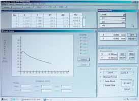 performing statistics and printing out results (only for DM8 Auto). Very large touch screen and user friendly software with integrated functions.