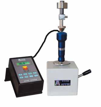 FOR PLASTIC MATERIALS Hardness Tester with electronic processor and interchangeable probes for different scales: A, B, C, D, O, OO, E, M, 000, 000S Micro Shore with automatic detection of the probe