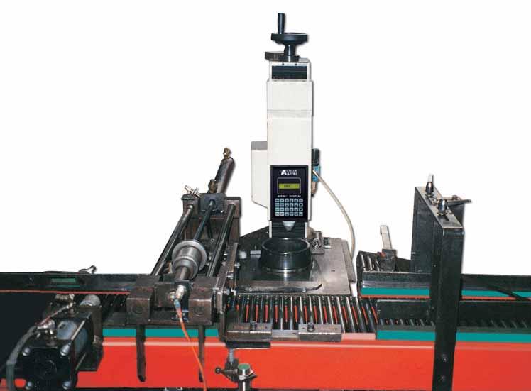 AUTO PRS SPECIAL APPLICATIONS Production line with integrated automatic hardness tester for SKF.