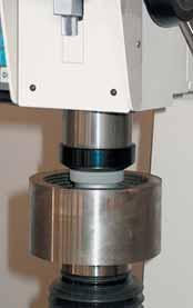 215 190 AUTOMATIC SUPERFICIAL ROCKWELL BRINELL With the new AFFRI system, you place the testing piece in the machine operating area; this area can be selected according to the piece size: its height