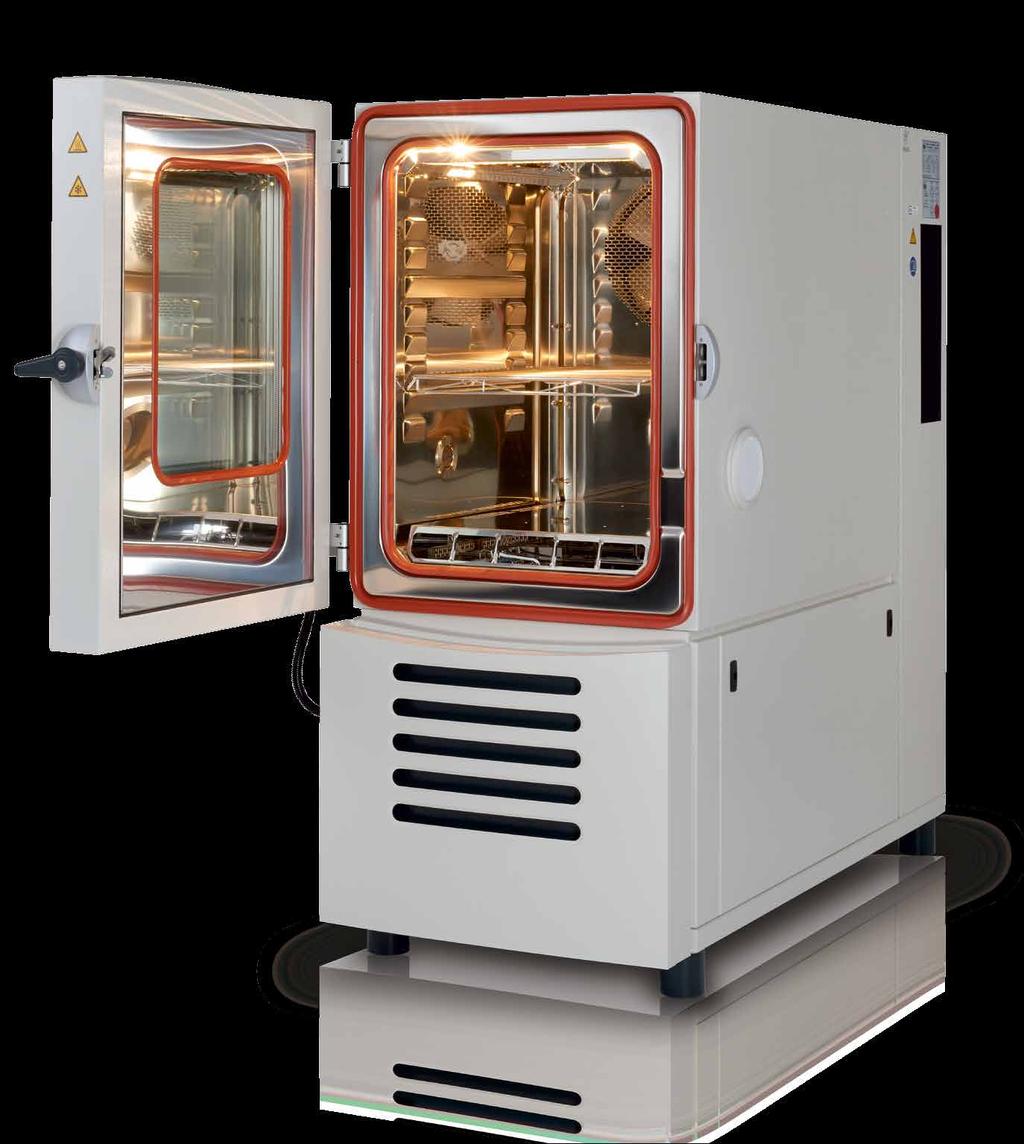 Tailor-made testing. Optional equipment for individual solutions. Exterior Everything at a glance A multi-isolated observation window and the optimised test chamber lighting guarantee an optimal view.