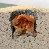 Refractory attacked by alkali Our alkali resistant materials are formulated to be only partially or not affected at all by alkali vapors in the combustion:.