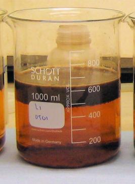 Lignin dissolved [g/l] Lignin Separation from Organosolv Liquor Lignin dissolved in ethanol-water liquor together