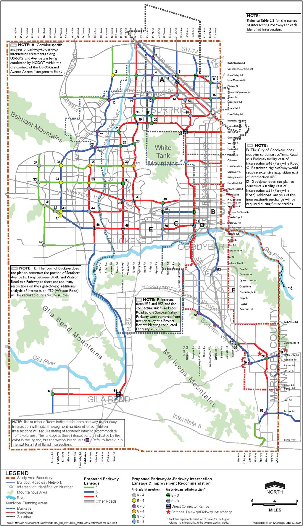 Arizona Parkway /Interchange - Operational Analysis and Design