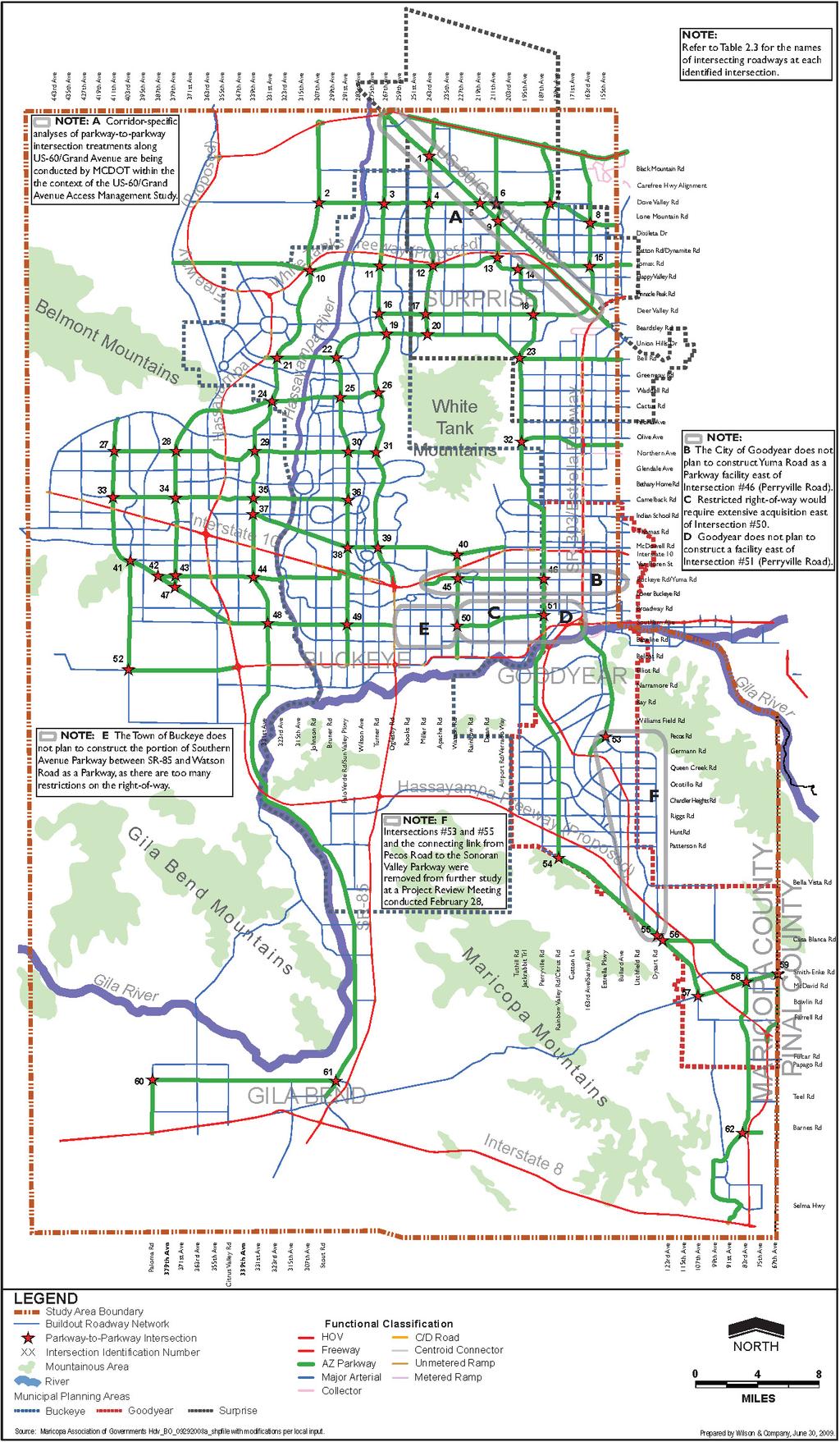 Arizona Parkway /Interchange - Operational Analysis and Design