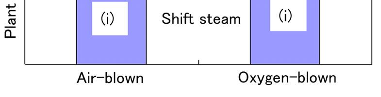 The results read; (i) CO shift reaction The CO shift reaction is an exothermal reaction that uses catalysts facilitated in the shift reactors.